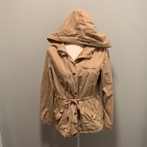 Women forever 21 tan jacket size medium